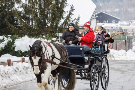 Befane in carrozza