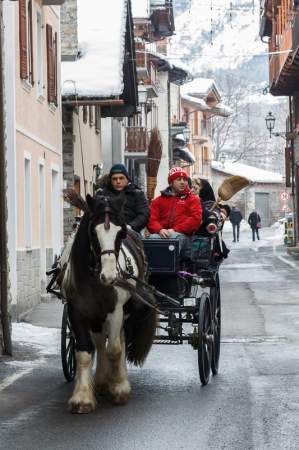 Befane in carrozza